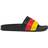 Adidas Adilette - Red/Core Black/Yellow