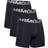 Under Armour Charged Cotton 6" Boxerjock 3-pack - Black