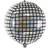 Foil Balloon Disco Ball Silver 40cm