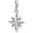 Thomas Sabo Colourful Star Charm Pendant - Silver/Multicolour