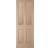 Jeldwen 4 panel Oak Interior Door L, R (83.8x198.1cm)