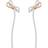 Swarovski Lifelong Bow Earrings - Silver/Rose Gold/White