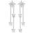 Thomas Sabo Stars Earrings - Silver/White