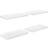 vidaXL 323873 Wall Shelf 50cm 4pcs