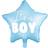 PartyDeco Foil Ballons It's a Boy Light Blue