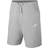 Nike Club Fleece Short - Dark Grey Heather/White