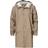 Rains Long Jacket Unisex - Taupe