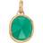 Monica Vinader Siren Medium Bezel Charm Pendant - Gold/Onyx