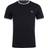 Fred Perry Twin Tipped T-shirt - Black/Snow White