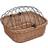 vidaXL Bicycle Basket with Cover 50cm