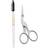 Tweezerman Brow Scissors & Brush