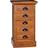 vidaXL Solid Teak Wood Chest of Drawer 35x60cm