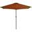 vidaXL Half Balcony Parasol 135cm