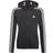 Adidas Girl's Essentials-3-Stripes Hoodie - Black/White (GQ8356)