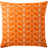 Orla Kiely Linear Stem Cushion Bed Pillow Persimmon (50x50cm)