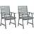vidaXL 312415 2-pack Garden Dining Chair