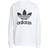 Adidas Women's Trefoil Crew Sweatshirt - White