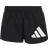 Adidas 3 Bar Logo Woven Shorts Women - Black/White