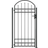 vidaXL Gate with Arched Top and 2 Posts 105x204cm