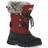 Trespass Kid's Lanche Faux Fur Snow Boots - Merlot