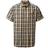 Craghoppers Jose Short Sleeved Shirt - Steel Blue Check