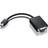 Lenovo DisplayPort-VGA HD-15 M-F 0.2m