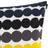 Marimekko Räsymatto Cushion Cover Yellow/Black/White (50x50cm)