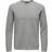 Only & Sons Texture Knitted Pullover - Grey/Medium Grey Melange