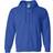 Gildan Heavy Blend Full Zip Hooded Sweatshirt Unisex - Royal