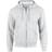 Gildan Heavy Blend Full Zip Hooded Sweatshirt Unisex - Ash