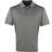 Premier Coolchecker Pique Short Sleeve Polo Shirt - Dark Gray