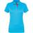 ASQUITH & FOX Short Sleeve Contrast Polo Shirt - Turquoise/ Red