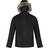 Regatta Haig Waterproof Insulated Fur Trimmed Hooded Jacket - Black