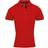Premier Women's Contrast Tipped Coolchecker Polo Shirt - Red/Black
