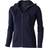 Elevate Ladies Arora Hooded Full Zip Sweater - Navy
