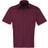 Premier Short Sleeve Formal Poplin Plain Shirt - Aubergine