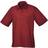 Premier Short Sleeve Formal Poplin Plain Shirt - Burgundy