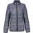 Regatta Women's Firedown Baffled Quilted Jacket - Grey Marl Black