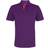 ASQUITH & FOX Classic Fit Contrast Polo Shirt - Purple/Pink