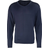 Premier V-Neck Knitted Sweater - Navy