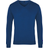 Premier V-Neck Knitted Sweater - Royal
