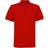 ASQUITH & FOX Performance Blend Short Sleeve Polo Shirt - Red