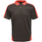 Regatta Contrast Coolweave Polo Shirt - Black/Classic Red