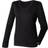 Henbury Ladies V-Neck Jumper - Black