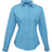 Premier Women's Long Sleeve Poplin Blouse - Turquoise