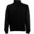 Fruit of the Loom Zip Neck Sweatshirt - Black