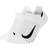 Nike Multiplier No-Show Running Socks 2-pack Men - White/Black