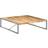 vidaXL Wood Coffee Table 140x140cm