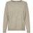 Only Solid Color Knitted Sweater - Beige