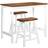 vidaXL 245547 3-pack Bar Table 60x108cm 3pcs